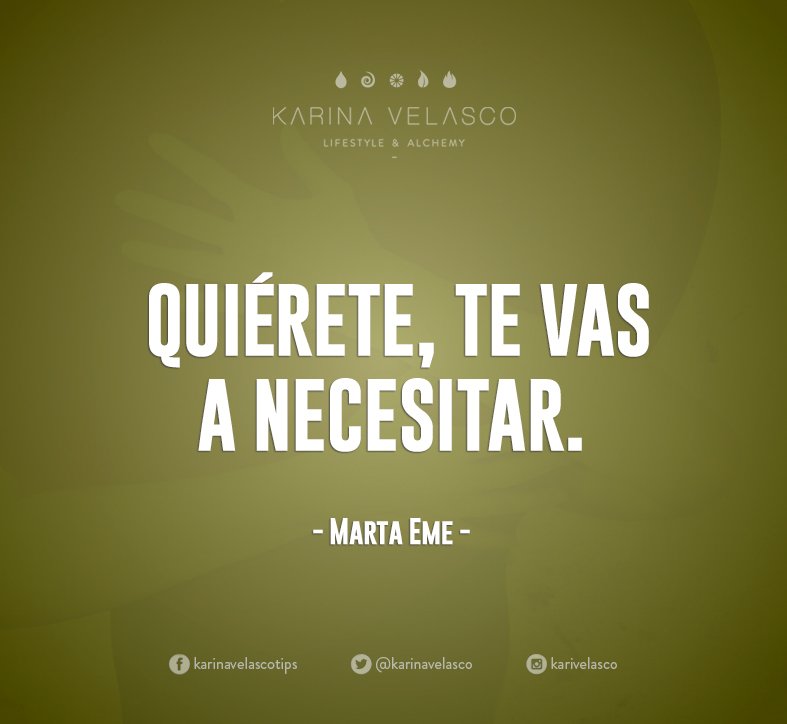 karinavelasco's tweet photo. Cada vez que sientas que necesitas aceptación o amor, recuerda voltear a verte a ti mismo! #FelizJueves https://t.co/Q79KCT3MDj