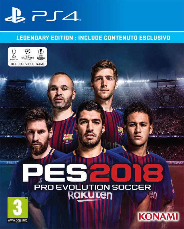 PES 2018 cover