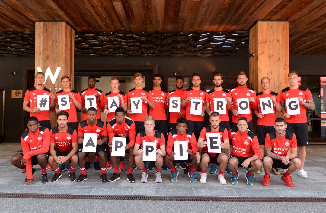 RikElfrink's tweet photo. PSV leeft mee met Abdelhak Nouri en hoopt ook op een wonder. https://t.co/IRrPBNEujP