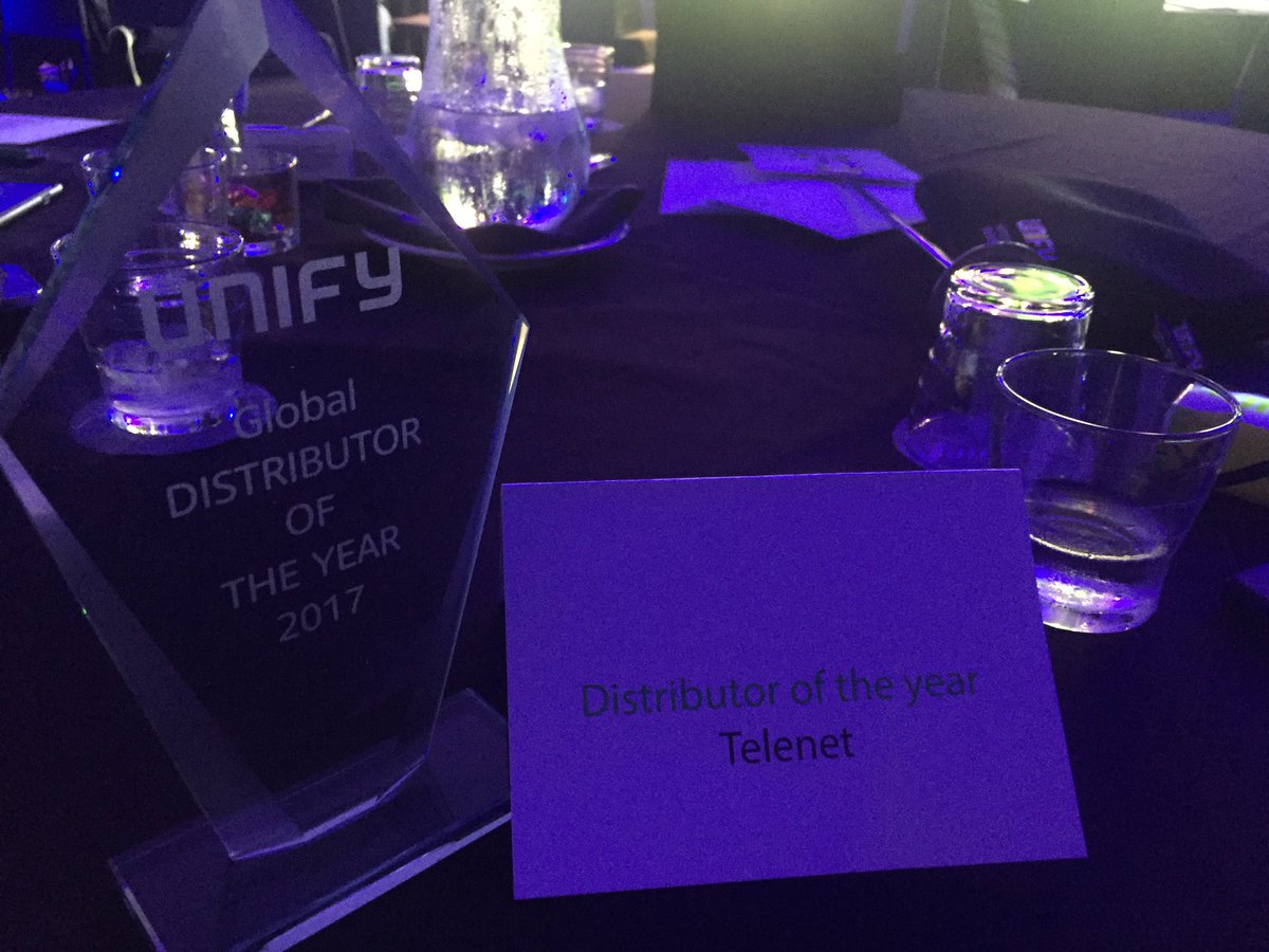 JSantos63's tweet image. Telenet, Distributor of the Year!!!!
Congrats! #UPC2017 #unifyco