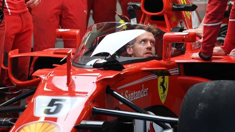 GrantSRivers's tweet photo. I know a drivers safety is paramount but the F1 shield is hideous!๐
#F1 #F1Shield https://t.co/ryxOLFKgo0