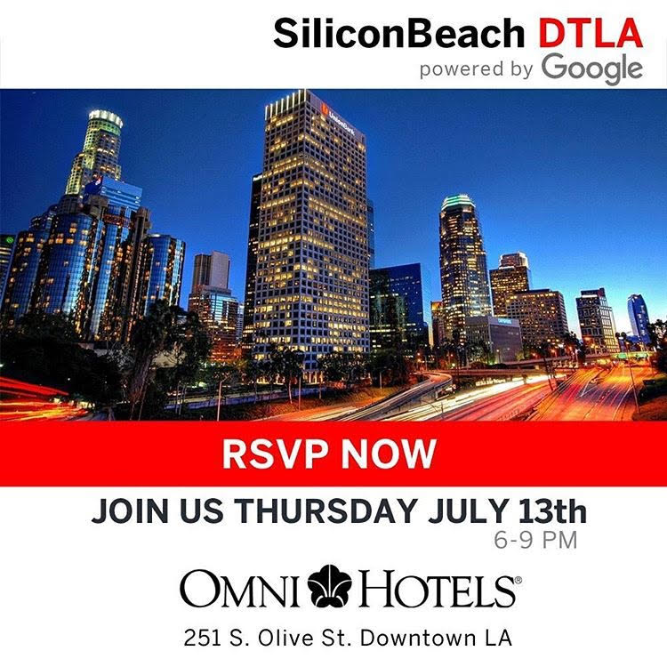 Nikki_Sheri's tweet photo. Join us on TONIGHT at Omni in DTLA. RSVP HERE > https://t.co/OB35iMpTOd
#siliconbeachDTLA #LAnetworking #LATech #StartupDTLA #entrepreneur https://t.co/03tbKUxrVz