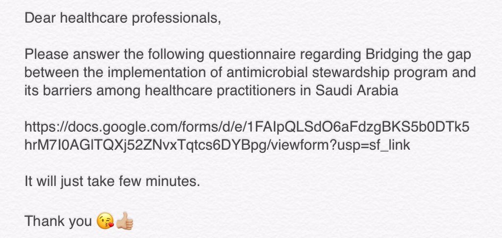 EngEnaam17's tweet photo. من فضلكم ممكن تساهموا في الإجابة على هذا الاستبيان لرسالة ماجستير احدى الطالبات..
موجه لمن هم في المجال الصحي
شكرا
https://t.co/pJvTGF4Md8 https://t.co/iaXq0OLgBC
