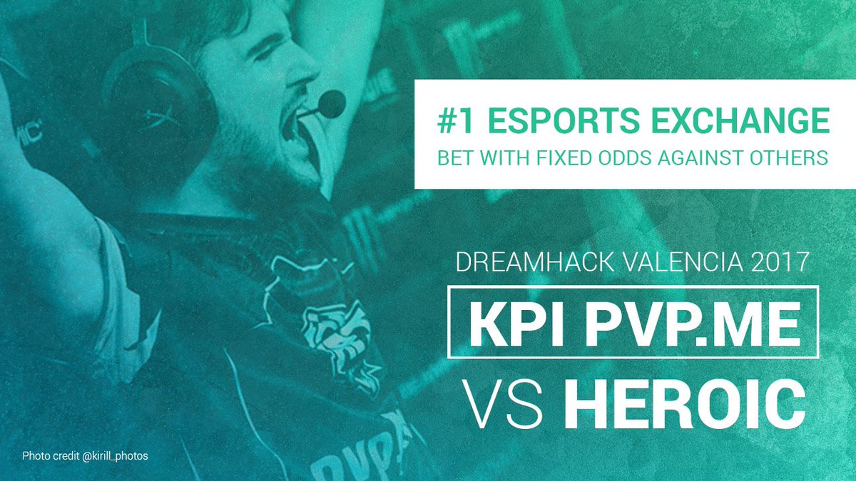 🇪🇸 <a href="/KPI_Gaming/">ñrlmrndk</a> 
🇩🇰 <a href="/heroicgg/">HEROIC</a> 
🗓️19:00 CEST - Dreamhack Valencia
✅Bets are open 👇
pvp.me/series/c024498…
