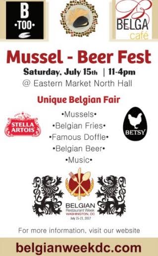 BelgianWeekDC's tweet image. Last chance to get your tix to Mussel #Beer Fest on July 15 at @EasternMarket from 11-4. Hurry &amp;amp; grab those $6 tix! ow.ly/cdRG30dndyo