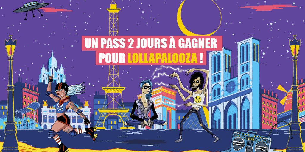 Pluginfr's tweet image. Tentez de gagner 2 places pour le festival #Lollapalooza les 22 et 23 juillet 2017 à Paris ! 

FOLLOW + RT

TAS le 20/07