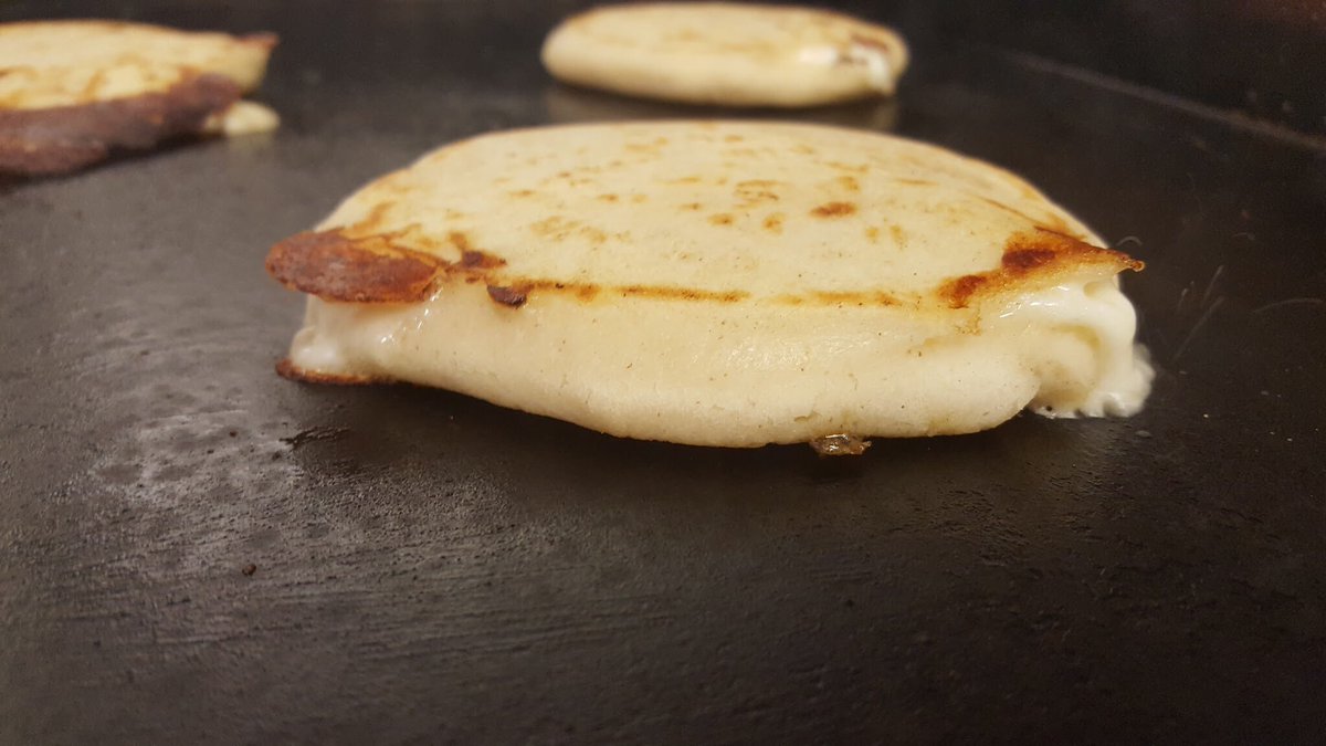 Lunch is @RSPmarket 'til 2pm today. #cheese #pupusas