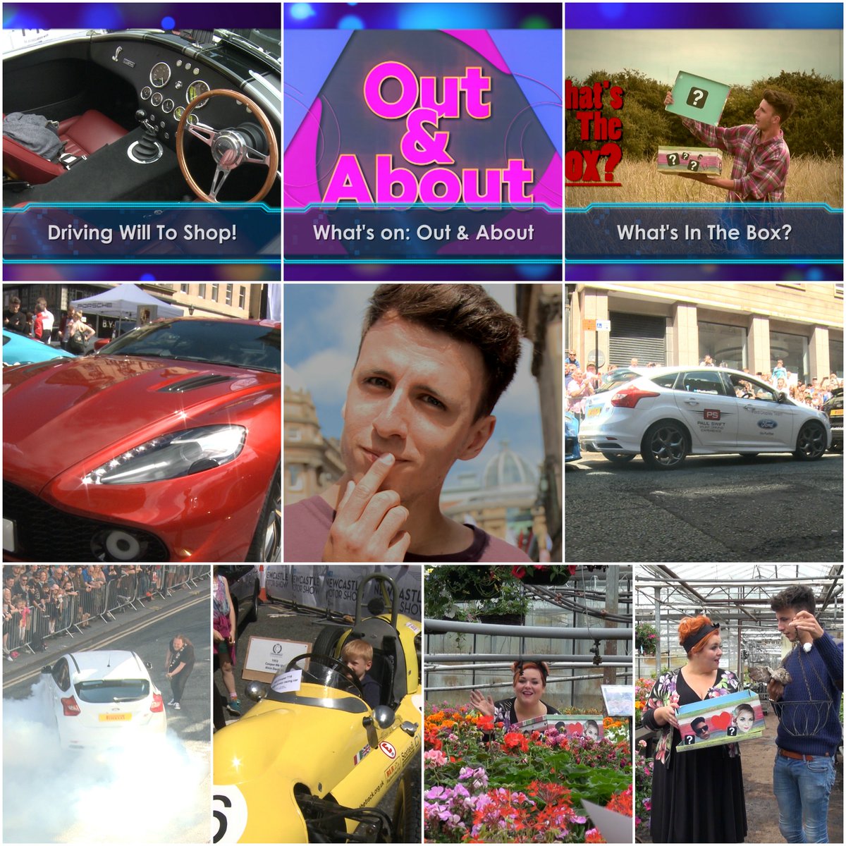 Tonight's #thelowdown @ 6pm Find out 'What's in the Box?', great out &amp; about recommendations &amp; Will goes car shopping &amp; ends up in a spin!