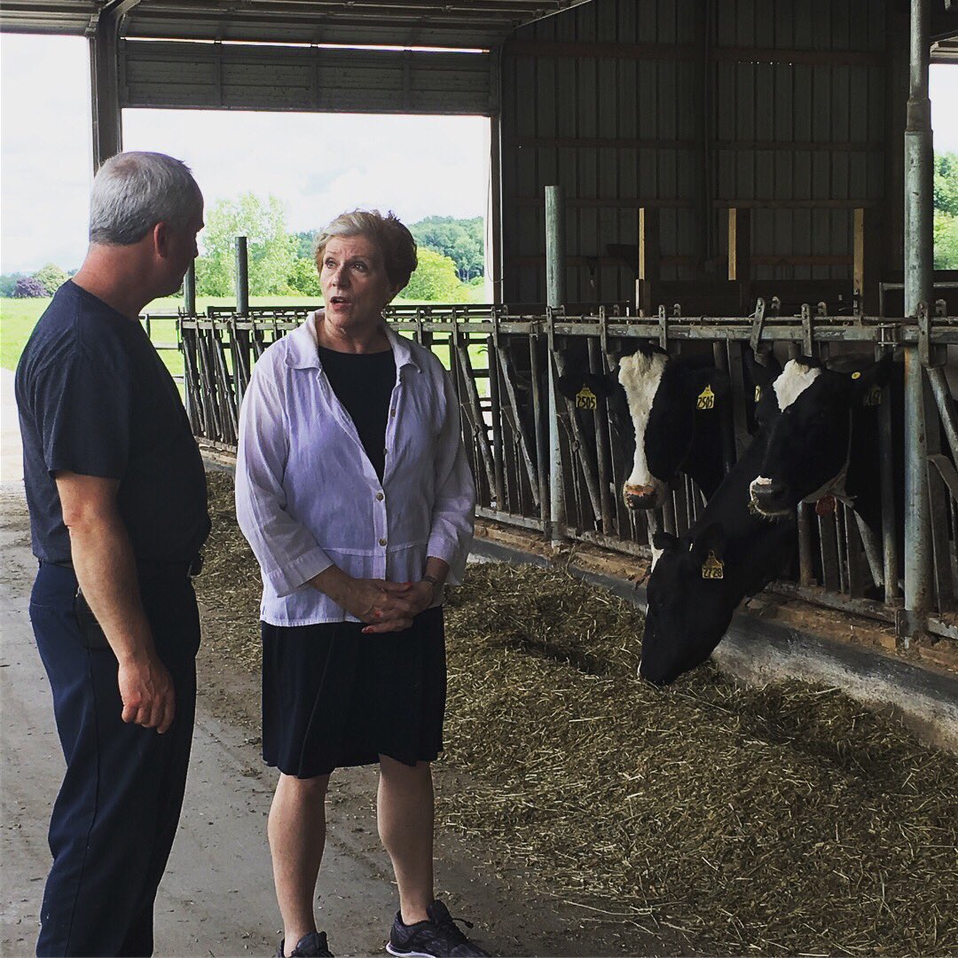 NYSLabor's tweet photo. .@NYSDOLCommish took a tour of Fouts Farm yesterday, a family owned dairy farm operating for 80+yrs in Cortland.🐄🧀🚜 #NYLabor #NYFarming https://t.co/7teOpANH3K