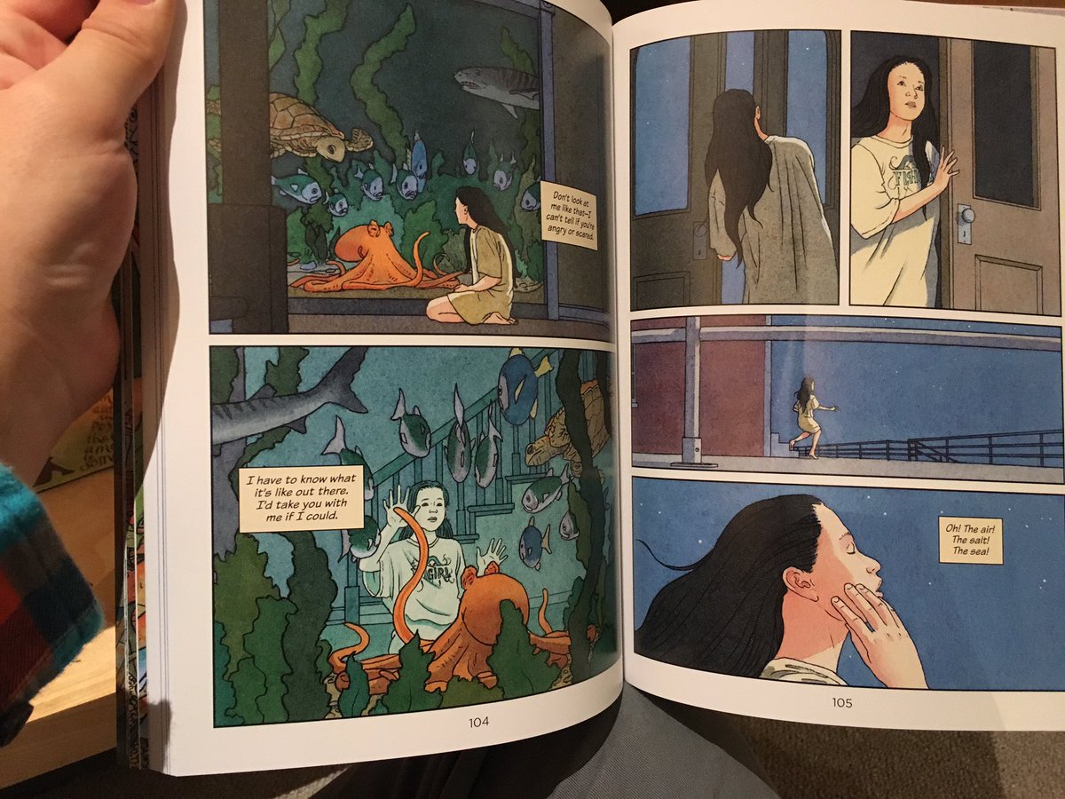 TheCinemaCepha1's tweet image. For obvious reasons, I am drawn to #FishGirl by #DavidWiesner and #DonnaJoNapoli There are many unique surprises in #store @interabangbooks
