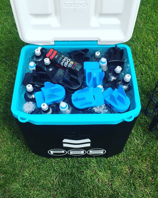 1BenDancer's tweet image. Ospreys keeping cool, energised and hydrated during today's pm session ☀️☀️