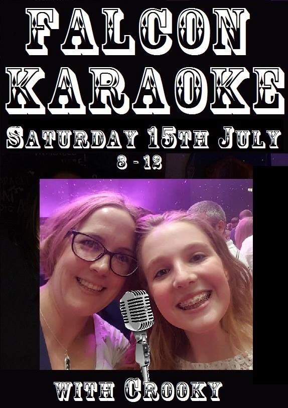 Karaoke at The Falcon Saturday 15th July ...