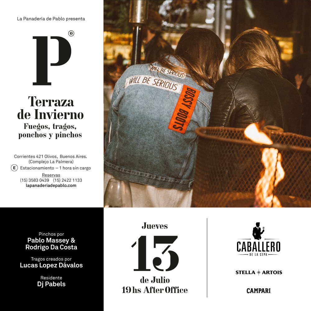 No aguantamos hasta el viernes, ¡los esperamos hoy! Una nueva noche de fuegos, ponchos, pinchos y buena música.