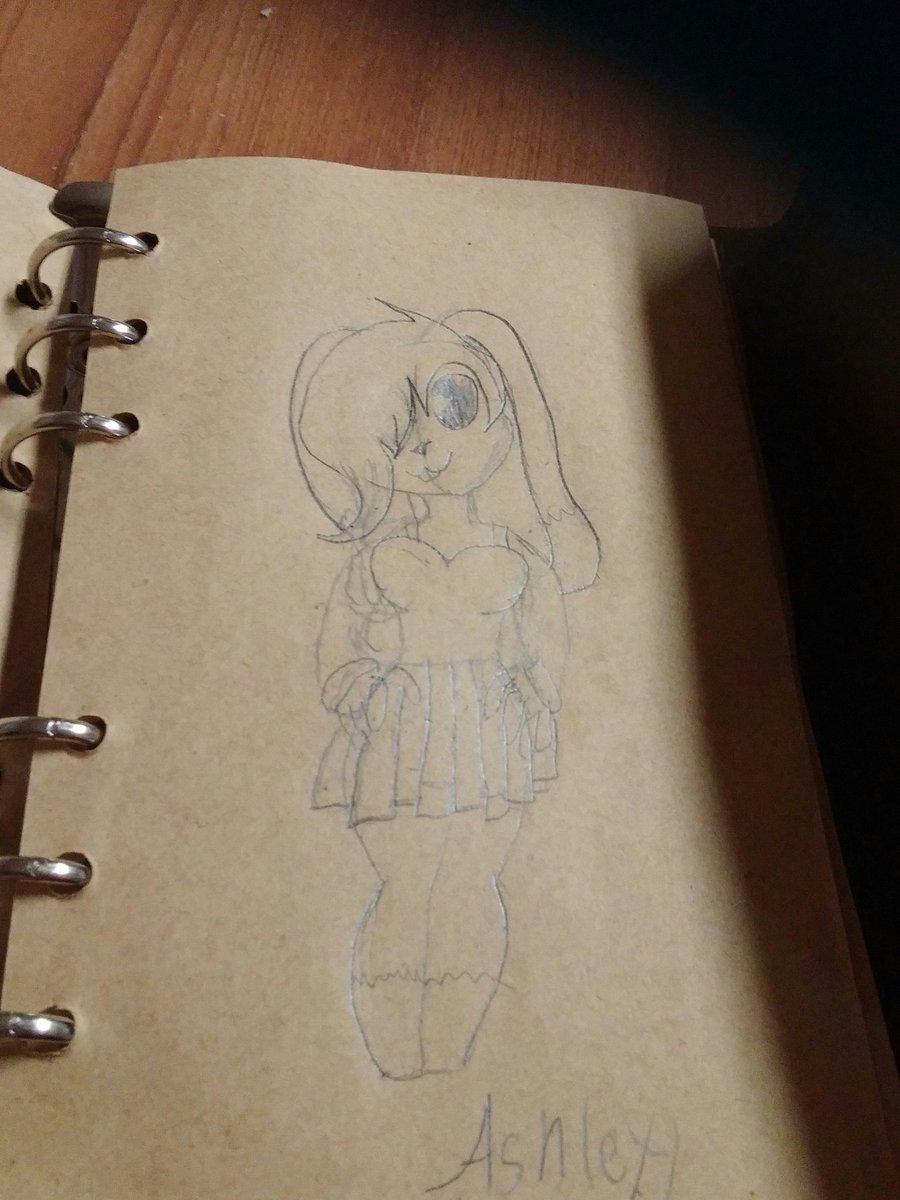 KITTYKC97's tweet image. Did a drawing for my friend I'm trying the old cartoon look what you think?