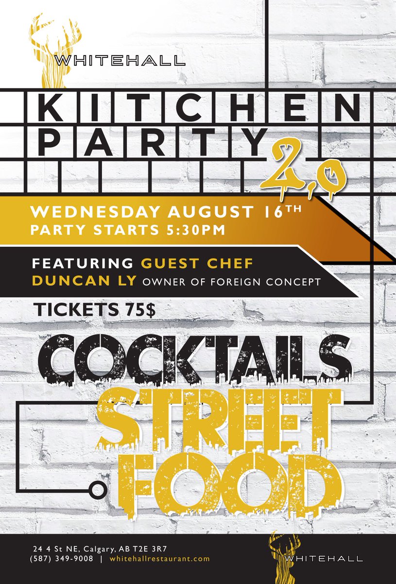 Are you ready? We have chef Duncan Ly of Foreign Concept cooking with us. Dishes from new menu + 3 cocktails. Don’t miss it! #yyc #yycchefs