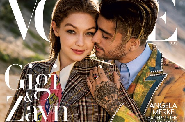 billboard's tweet photo. Gigi Hadid and Zayn Malik talk androgynous style: "It's not about gender, it's about what feels good." https://t.co/6PM9v6lP2B https://t.co/lxHlSC2fJH