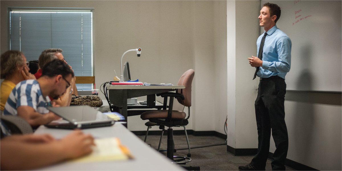 utahtechu's tweet image. Our Business &amp;amp; Communication students learn by teaching their fellow classmates. Now THAT'S #ActiveLearningActiveLife.