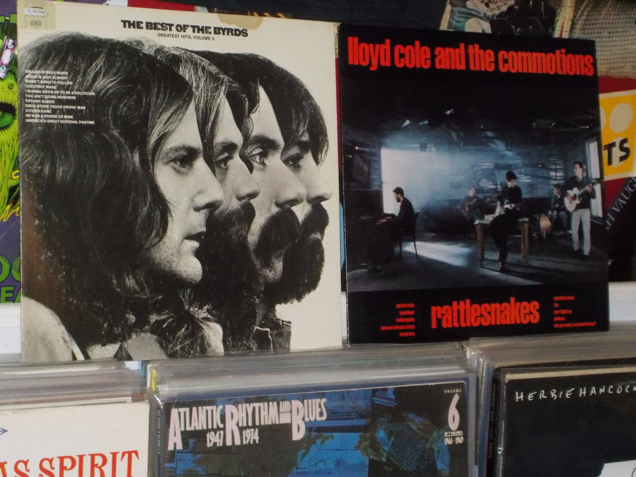 Happy Birthday to Roger McGuinn of the Byrds & Lawrence Donegan of the Commotions 