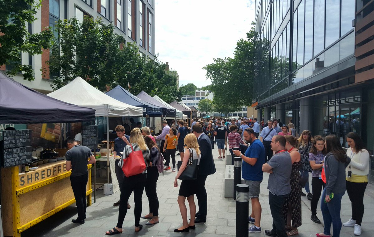 FinzelsReachMkt's tweet photo. It's market day @FinzelsReachMkt We've got everything from paella to sushi to squid to Thai curry! Come on over 12pm-2pm #Bristollunch #food https://t.co/HI4K3Fhnbv