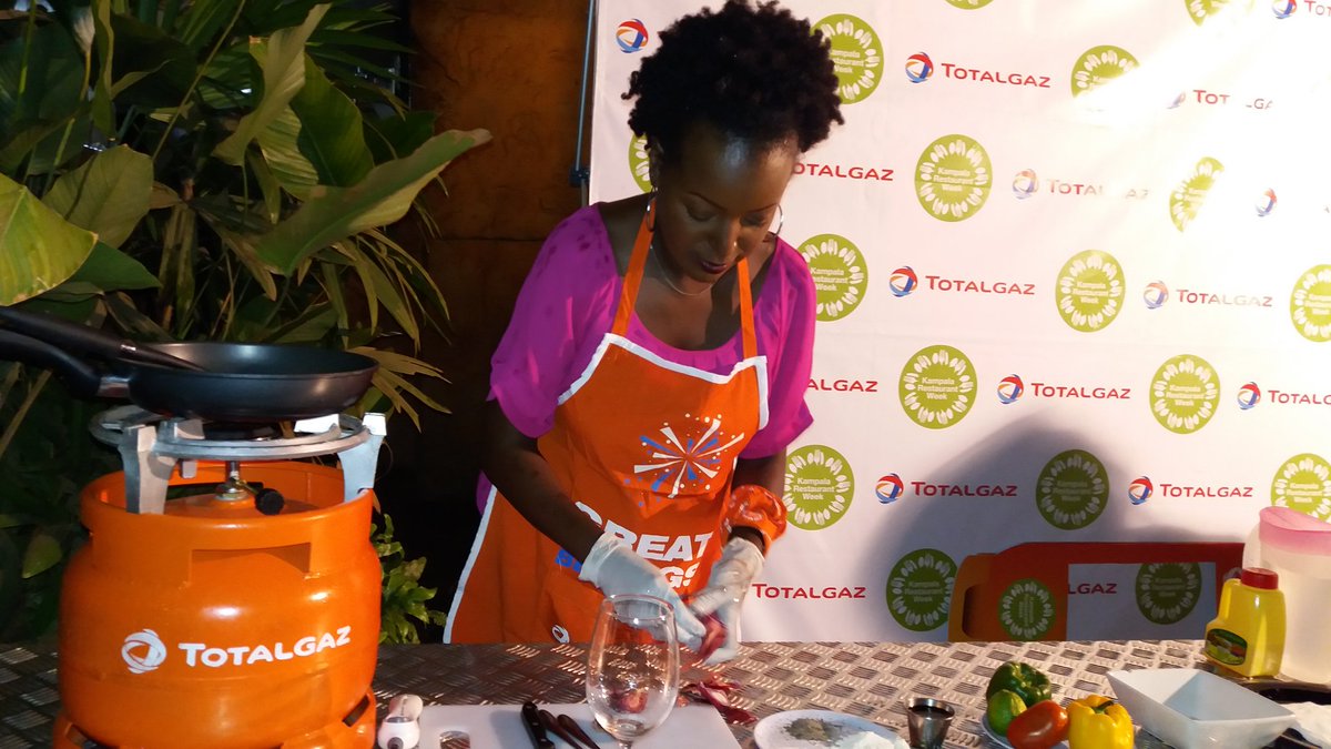 wwafula's tweet photo. #klaRestaurantWeek #TotalGazCookOff btn @kanyindo and @Kemi_stry is a wrap. Winner to be announced soon. https://t.co/1uArtOpUX2