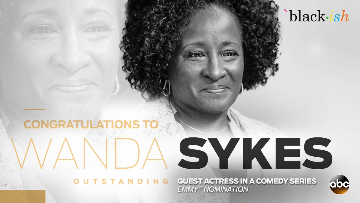 Congrats to <a href="/iamwandasykes/">Wanda Sykes</a>! #Emmys #EmmyNominations