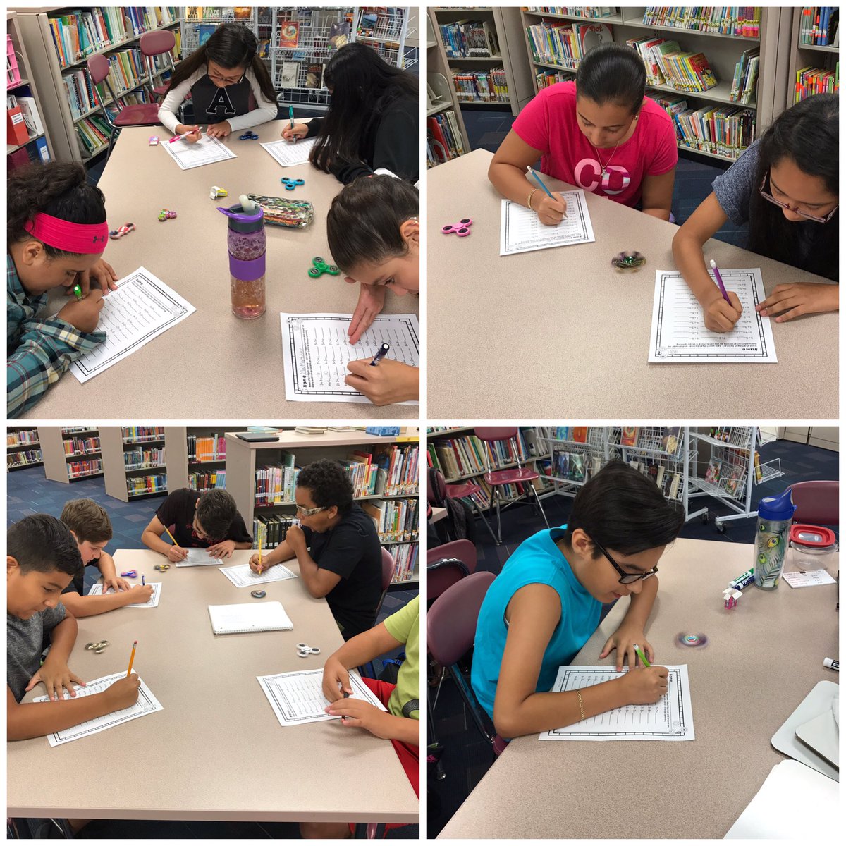 MrsGarbacz's tweet photo. Summer math is enjoying beat the fidget spinner math fact games today for our brain break from khan! #wdsd7 https://t.co/p0l7KIuzOJ