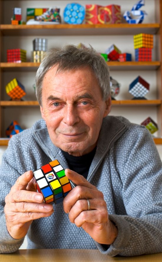 Happy birthday to Erno Rubik, Hungarian inventor of the Rubik\s cube.  