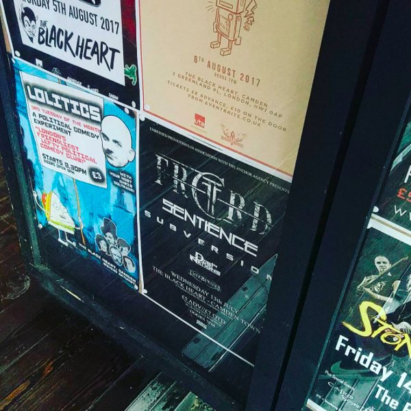 wearefrctrd's tweet photo. London, come say hi tonight!🔥
#FRCTRD #deathcore #moderndeathcore #djent #show #London #TheBlackHeart https://t.co/fufXsBNQ0m