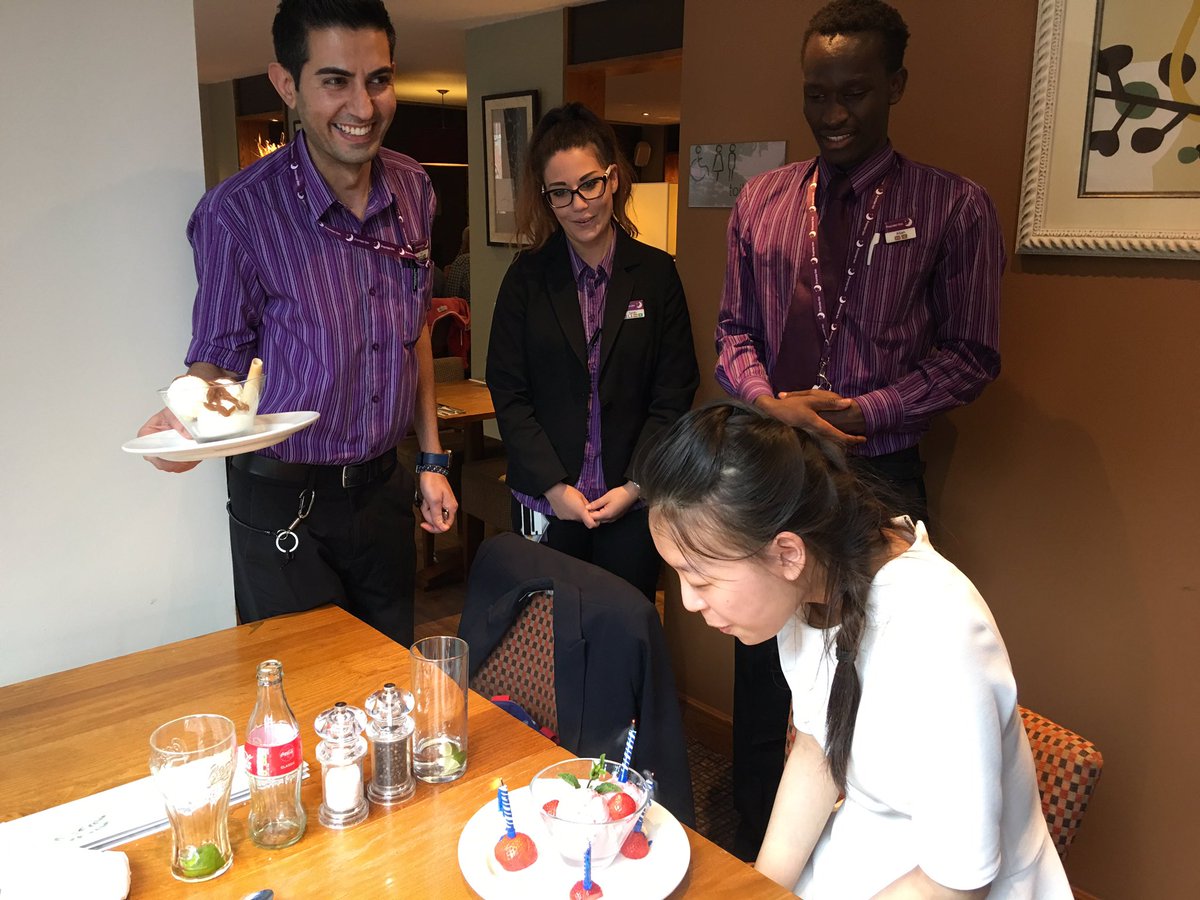 Birthday celebration at St P #another happy guest