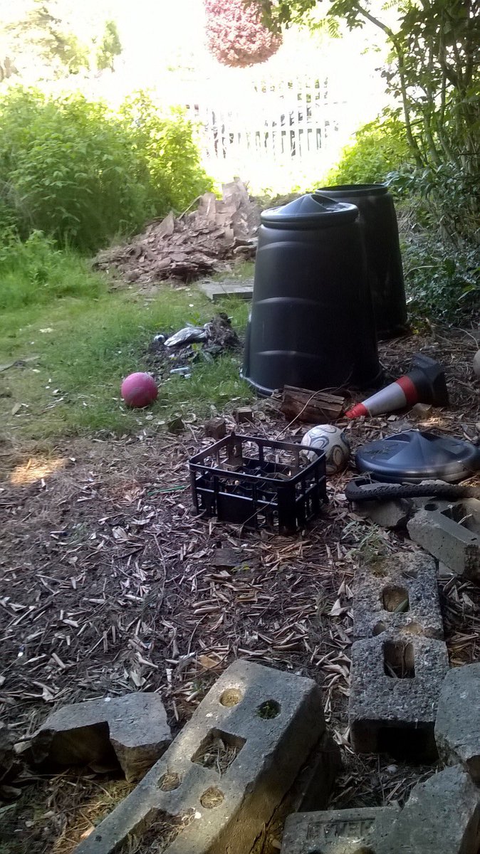 TTAEnvironment's tweet image. Just a couple of before and after photos from today's fantastic work by the eco-committee. #Bagsofhelp #EcoSchools #ThetfordAcaduk