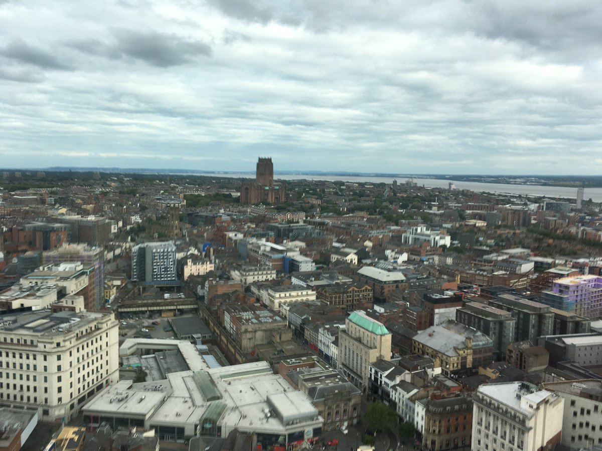 We ended the term with a Promise Ceremony at the top of @RadioCity967 Tower, with a spectacular view of Liverpool! Thanks for having us!