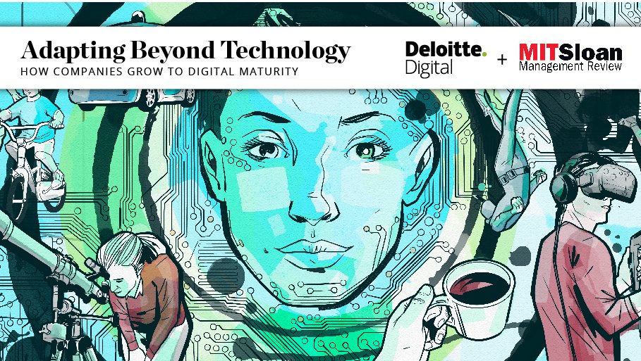 Just launched! The <a href="/MITSMR/">MIT Sloan Management Review</a> + <a href="/DeloitteDigital/">Deloitte Digital</a> #DigitalMaturity study is out. spr.ly/60158qsmt #DigitalEvolution