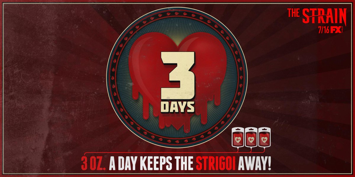 This new world isn’t for the faint of heart. The final fight begins in 3 DAYS on FX. #TheStrain