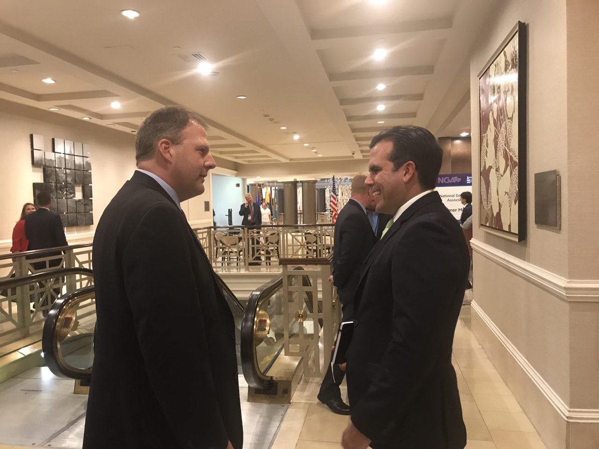 ricardorossello's tweet photo. With @GovChrisSununu, governor New Hampshire. #WeTheStates #NGA2016 @ProvidenceRI @NatlGovsAssoc https://t.co/zQqYsDwDVO