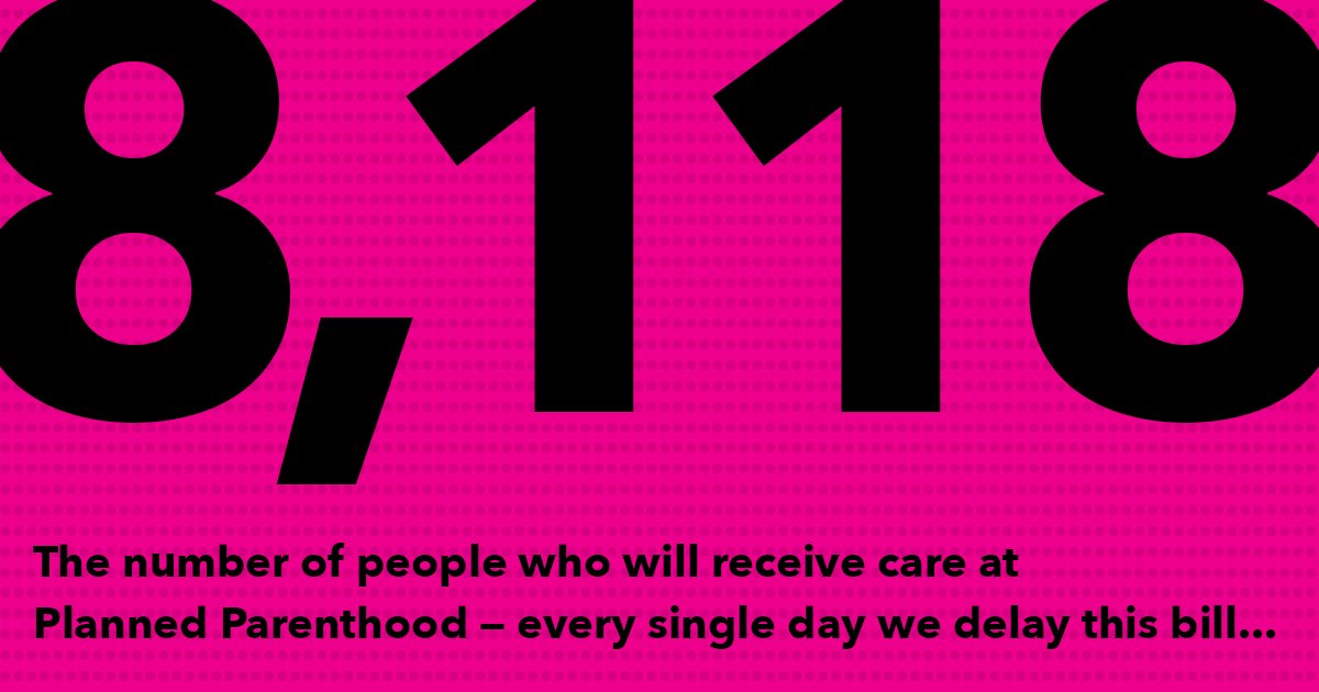 Senators won't listen. They released #Trumpcare 2.0 that would "defund" Planned Parenthood. Help us #StopTrumpcare: buff.ly/2un5hJO