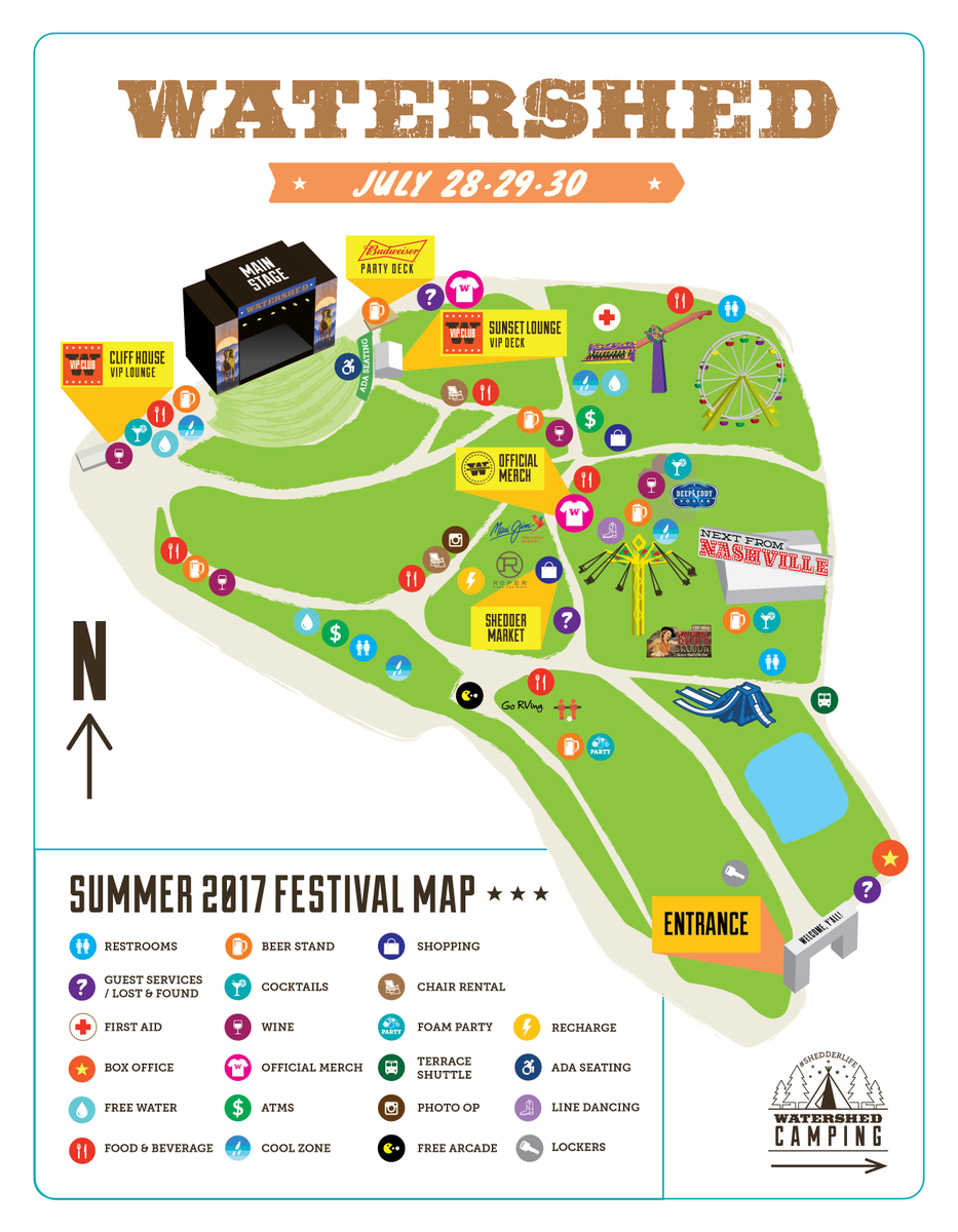 Gorge Amphitheatre Detailed Seating Chart