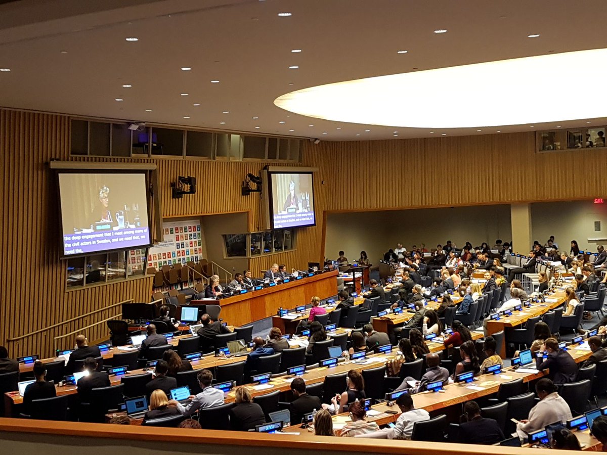 #HLPF2017 Sweeden rep reminds about the crucial role of civil society in implementation &amp;monitoring of the #SDGs