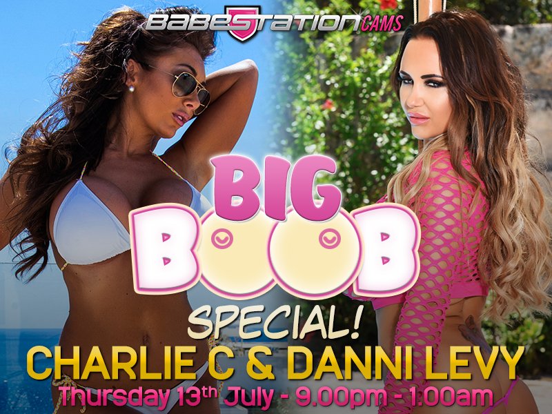 BOOB SPECIAL LIVE NOW!

It is a BOOB TAKEOVER with @charliec_xxx &amp; Danni Levy right NOW!

Only on https://t.co/QL3uLDpJ7A https://t.co/nMjt9RXa50