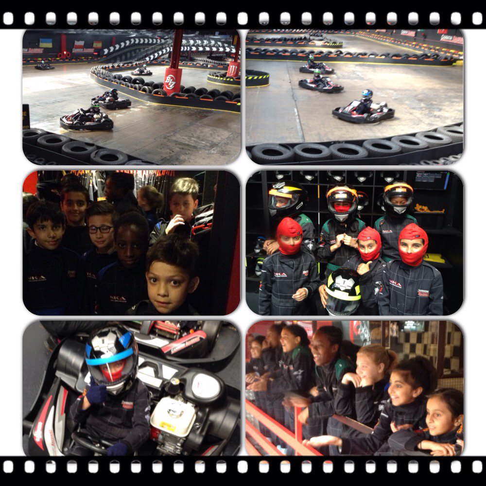 HuwEnglish's tweet photo. Drivers, start your engines... 
Year 6 @VicParkAcademy had a great time celebrating at Cannon Raceway today 🏎🏁 https://t.co/2mtl4guXNf