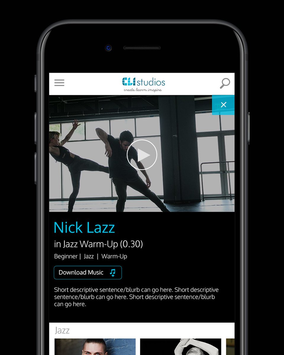 We're getting down with <a href="/clistudios/">CLI Studios</a>’ online dance program. Try it out! bit.ly/1RBNzEy #create #learn #inspire #dance
