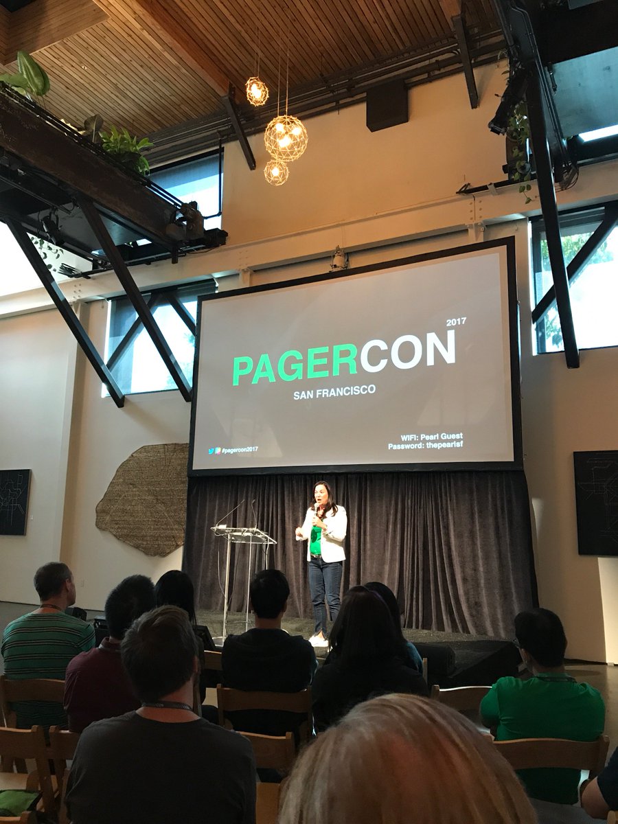 PagerDutyLife's tweet photo. An inside look at #PagerCon17, our internal engineering and development conference. #DevOps starts from within! https://t.co/O69QxG0Im6