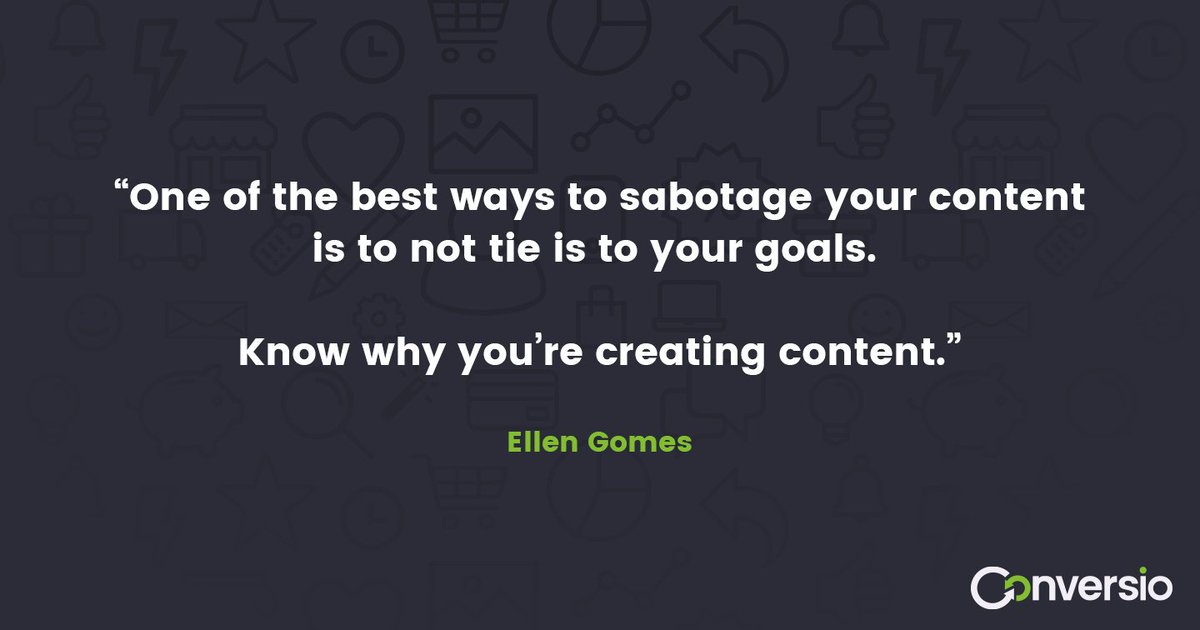 _cmcommerce's tweet photo. #ContentMarketing #Wisdom 
Cheers Ellen Gomes! https://t.co/JoABF6ft88