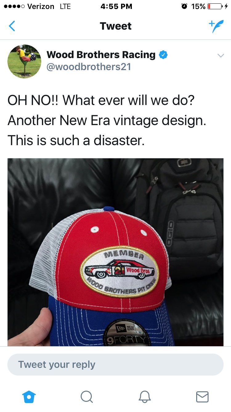 wood brothers racing hat