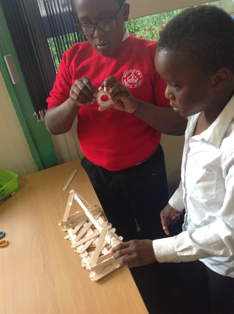 mrswalkerteach's tweet photo. Epic bridge building session today with year 6 courtesy of @MarcTransform! #engineersofthefuture #problemsolving @sneintonprimary https://t.co/nmizcPXEcW
