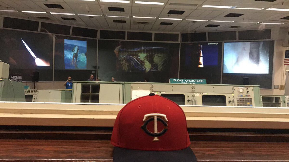 becks1385's tweet photo. @Twins Here for the @astros series. Twins fans take Mission Control. Clear for some ⚾️ lift off this weekend. #thatmeanshomeruns https://t.co/rxulZmyoDs