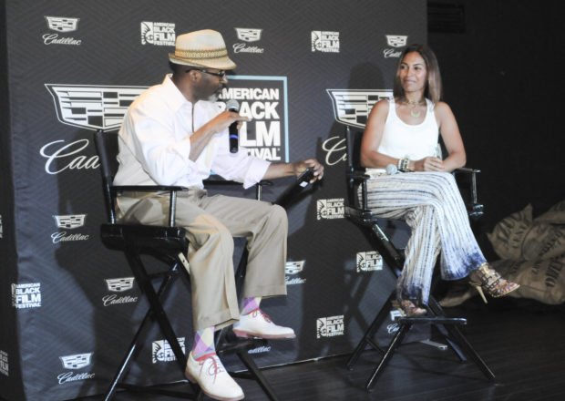 Mia_Hall19's tweet photo. .@SalliRichardson Talks Moving From Acting Directing w @AlfredEdmondJr at #ABFF2017 https://t.co/TRloRh30ef my latest for @blackenterprise https://t.co/ks9g5TVgyK