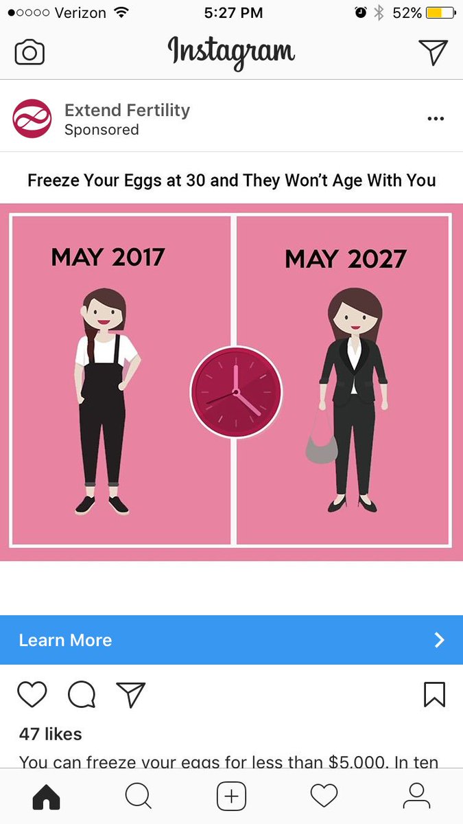 Hi <a href="/instagram/">Instagram</a> , please stop telling me I need to freeze my eggs.