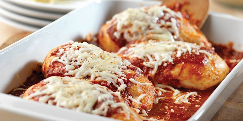 Throw together this recipe for Quick Chicken Parmesan any night you need a hearty meal in a hurry: campbellk.it/2ts6wTa