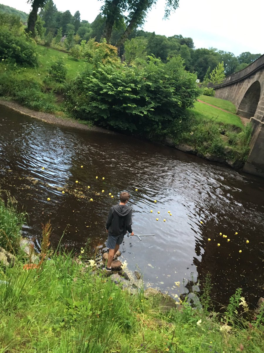 inspiraisobelm's tweet photo. Whole wave getting involved in a duck race organised by @InspiraEllieC's team #ncscumbria @ncsnorthwest #midgescametoo https://t.co/2koDX2jE8b