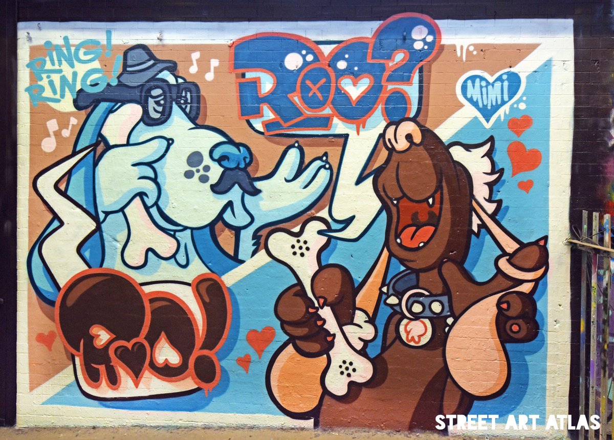 StreetArtAtlas's tweet photo. Love this piece from #Roo for @Do1Cancer #PaintJam at Leake St last weekend #Graffiti #StreetArt #Do1Cancer #LeakeStreetTunnel #London https://t.co/nSMhbktjLr